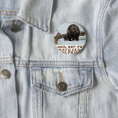 Badge Rond 5 Cm conceptions fraîches de Wolverine (En situation)