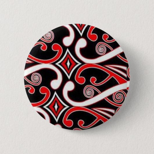 Badge Rond 5 Cm conceptions maories (Devant)