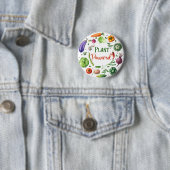 Badge Rond 5 Cm Conceptions Plante-Actionnées (En situation)