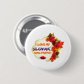 Badge Rond 5 Cm Conceptions slovaques d'amie (Devant & derrière)