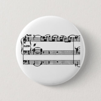 Badge Rond 5 Cm Concert d'orgue de Poulenc