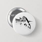 Badge Rond 5 Cm Condor - paire (Devant & derrière)