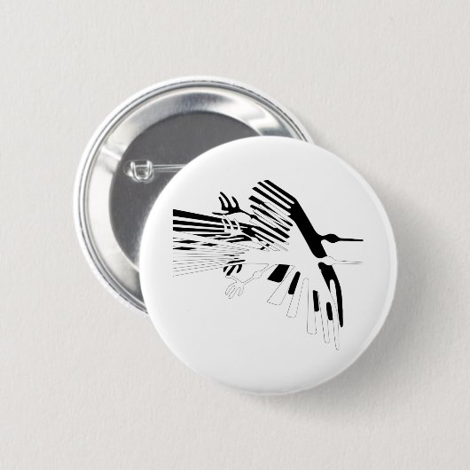 Badge Rond 5 Cm Condor - paire (Devant & derrière)