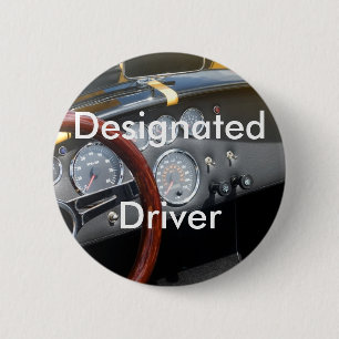 Badge Rond 5 Cm Conducteur indiqué