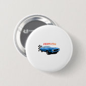 Badge Rond 5 Cm Conduite Intrépide (Devant & derrière)