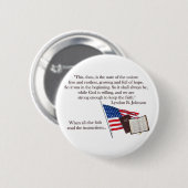 Badge Rond 5 Cm Confiance dans Dieu (Devant & derrière)