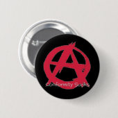Badge Rond 5 Cm Conformité Sucks{Anarchy} (Devant & derrière)