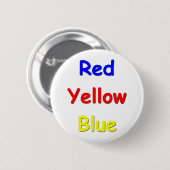 Badge Rond 5 Cm Confusion de couleur (Devant & derrière)