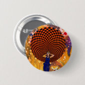 Badge Rond 5 Cm Confusion par Michael Moffa (Devant & derrière)