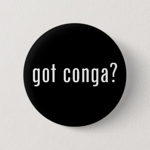 Badge Rond 5 Cm Conga obtenue ?