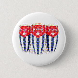 Badge Rond 5 Cm Congas cubaines