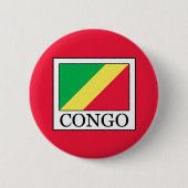 Badge Rond 5 Cm Congo (Devant)