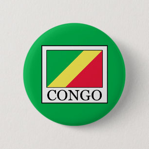 Badge Rond 5 Cm Congo