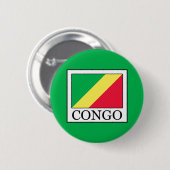 Badge Rond 5 Cm Congo (Devant & derrière)