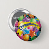 Badge Rond 5 Cm Congratulations.jpg (Devant & derrière)
