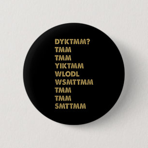 Badge Rond 5 Cm Connaissez-Vous L'Homme Aux Muffins_ Dyktmm_ Drôle