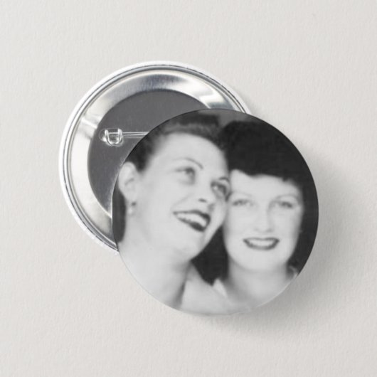 Badge Rond 5 Cm Connie et Nell (Devant & derrière)