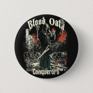 Badge Rond 5 Cm Conquérants - Retro MetalCore Streetwear