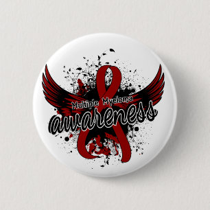 Badge Rond 5 Cm Conscience 16 de myélome multiple