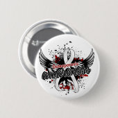 Badge Rond 5 Cm Conscience 16 d'ostéoporose (Devant & derrière)