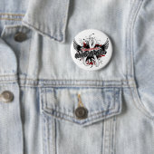 Badge Rond 5 Cm Conscience 16 d'ostéoporose (En situation)