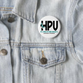 Badge Rond 5 Cm Conscience 1 de HPV (En situation)