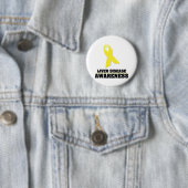Badge Rond 5 Cm Conscience d'affection hépatique (En situation)