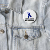 Badge Rond 5 Cm Conscience d'alopécie (En situation)