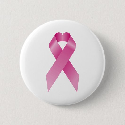 Badge Rond 5 Cm Conscience de cancer du sein (Devant)