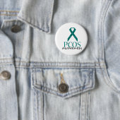 Badge Rond 5 Cm Conscience de PCOS (En situation)