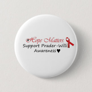 Badge Rond 5 Cm Conscience de Prader-Willi