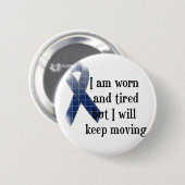 Badge Rond 5 Cm Conscience de rhumatisme articulaire : : Je suis (Devant & derrière)