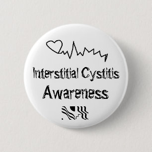 Badge Rond 5 Cm Conscience interstitielle de cystite