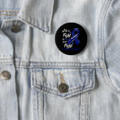 Badge Rond 5 Cm Conscience que son combat est notre combat (En situation)