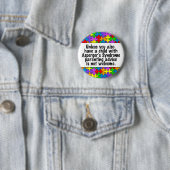 Badge Rond 5 Cm Conseil de Parenting (En situation)