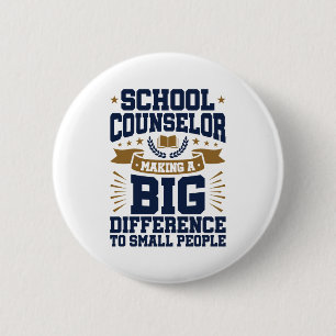 Badge Rond 5 Cm Conseil scolaire Faire une grande différence Petit