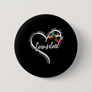 Badge Rond 5 Cm Conseiller Amusant Tee - shirts Graphiques Retour