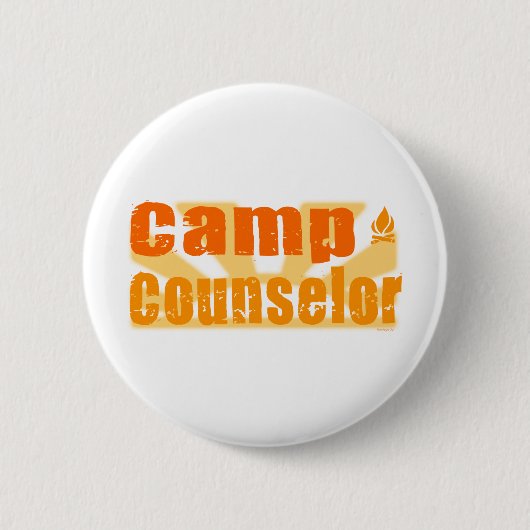 Badge Rond 5 Cm Conseiller de camp (Devant)