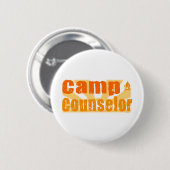 Badge Rond 5 Cm Conseiller de camp (Devant & derrière)