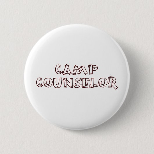 Badge Rond 5 Cm Conseiller de camp (Devant)