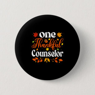 Badge Rond 5 Cm Conseiller de remerciement d'automne un remercieme