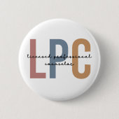 Badge Rond 5 Cm Conseiller professionnel agréé LPC (Devant)
