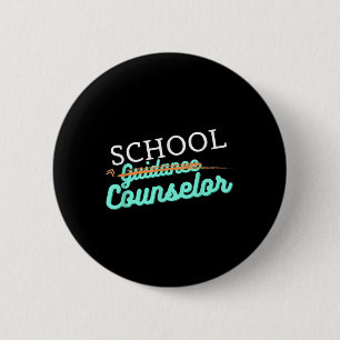 Badge Rond 5 Cm Conseiller scolaire Pas Conseiller d'orientation
