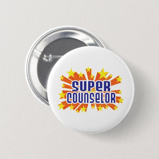 Badge Rond 5 Cm Conseiller superbe (Devant & derrière)