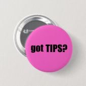 Badge Rond 5 Cm CONSEILS obtenus ? (Devant & derrière)