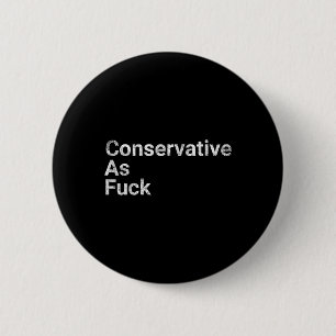 Badge Rond 5 Cm Conservateurs comme Dieu bénisse l'Amérique Républ