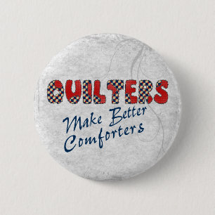 Badge Rond 5 Cm Consolation de Quilters