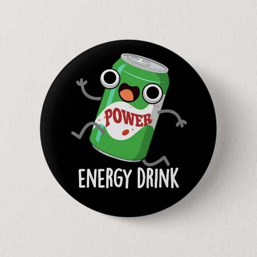 Badge Rond 5 Cm Consommation d'énergie amusant Énergétique Drink P (Devant)