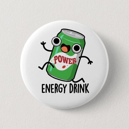 Badge Rond 5 Cm Consommation d'énergie amusant Énergétique Drink P (Devant)