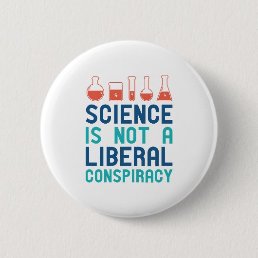 Badge Rond 5 Cm Conspiration libérale (Devant)
